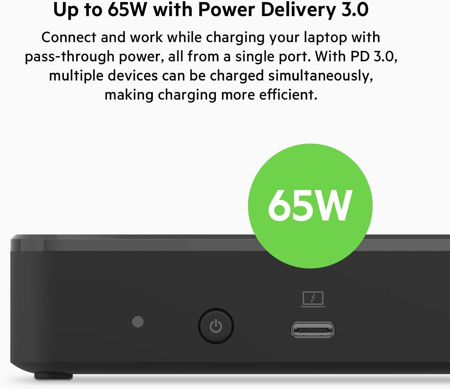 Belkin 14-port USB-C Docking Station 65W PD 4K Display 2x HDMI 2xDisplay Port Chromebook Certified