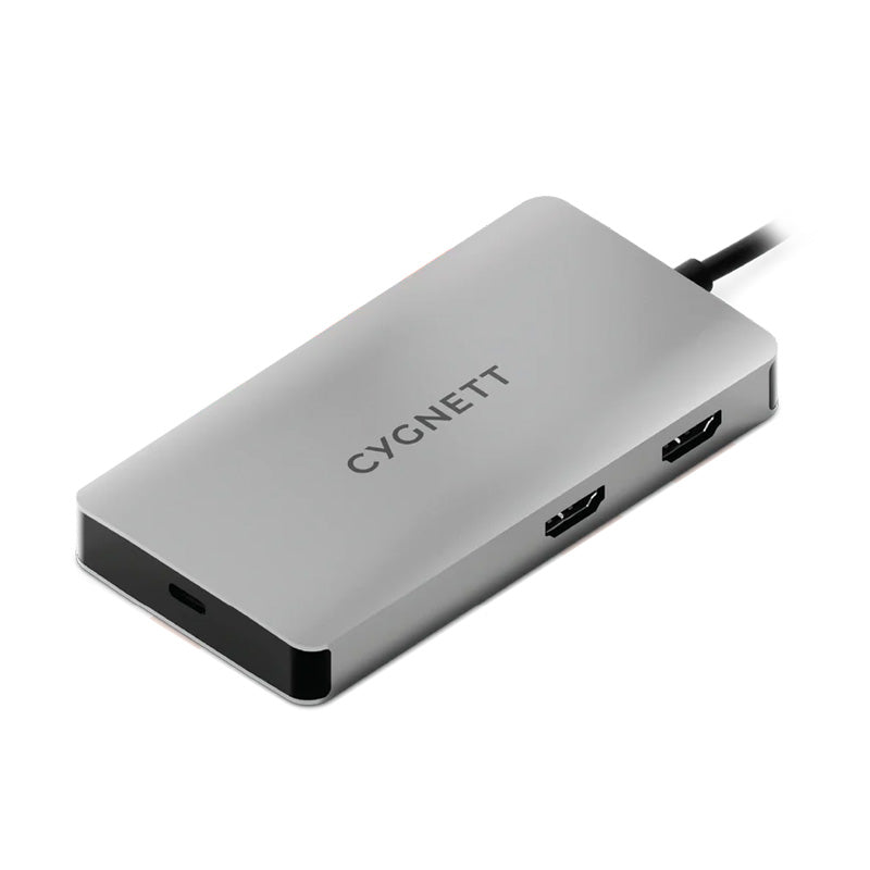 Cygnett Unite WorkMate 6-in-1 Dual HDMI USB-C Hub