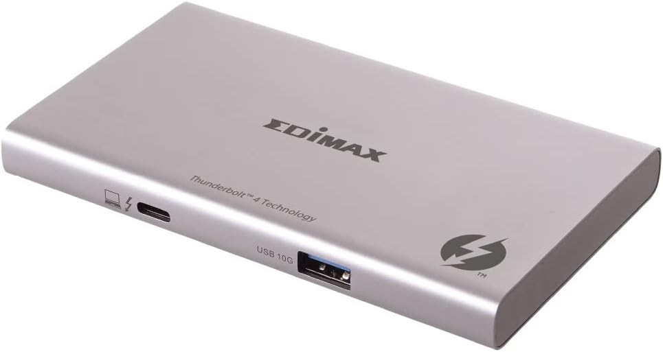 Edimax 5-in-1 Thunderbolt™ 4 Mini Docking Station with 85W Power Delivery