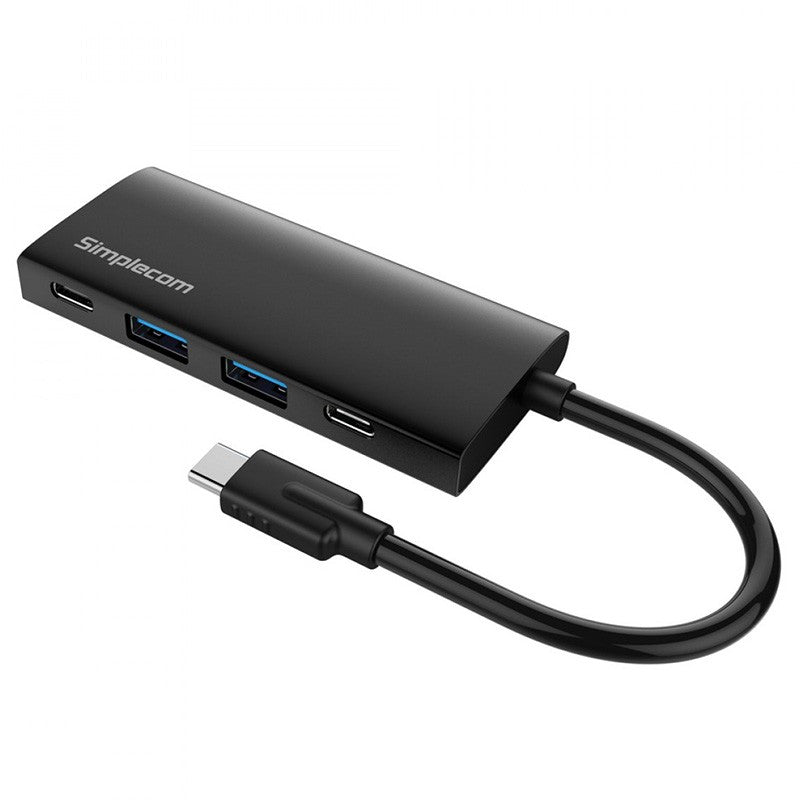 Simplecom 4-Port 2 x USB-A and 2 x USB-C to USB-C Hub