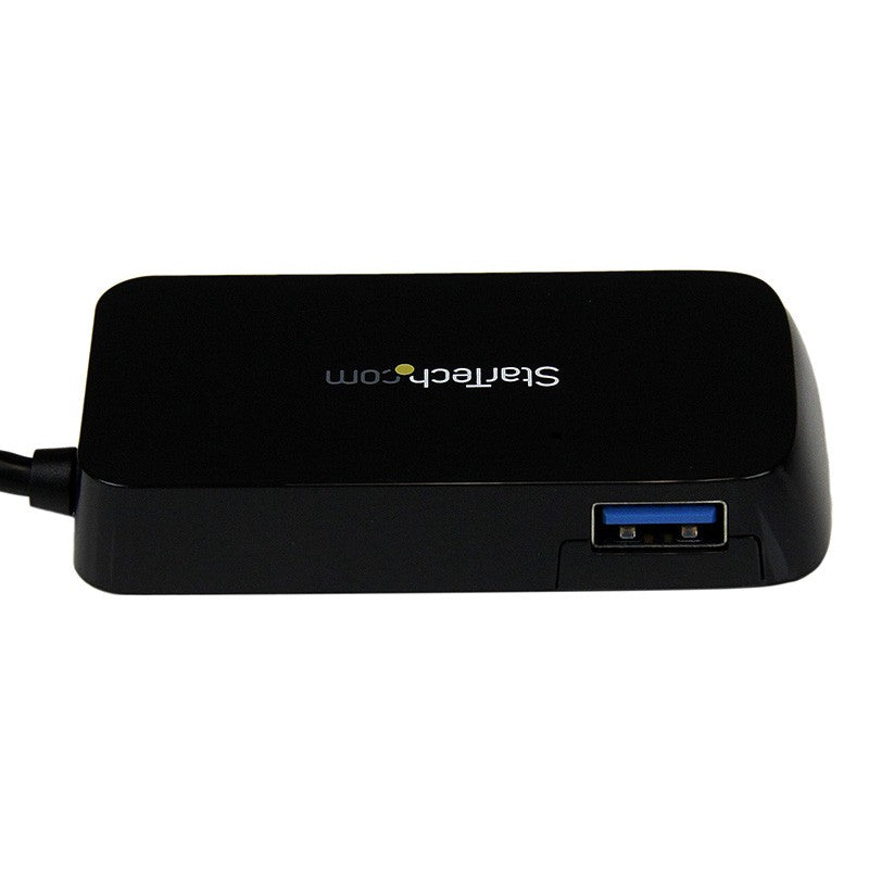 Startech 4 Port SuperSpeed Mini USB 3.0 Hub - Black