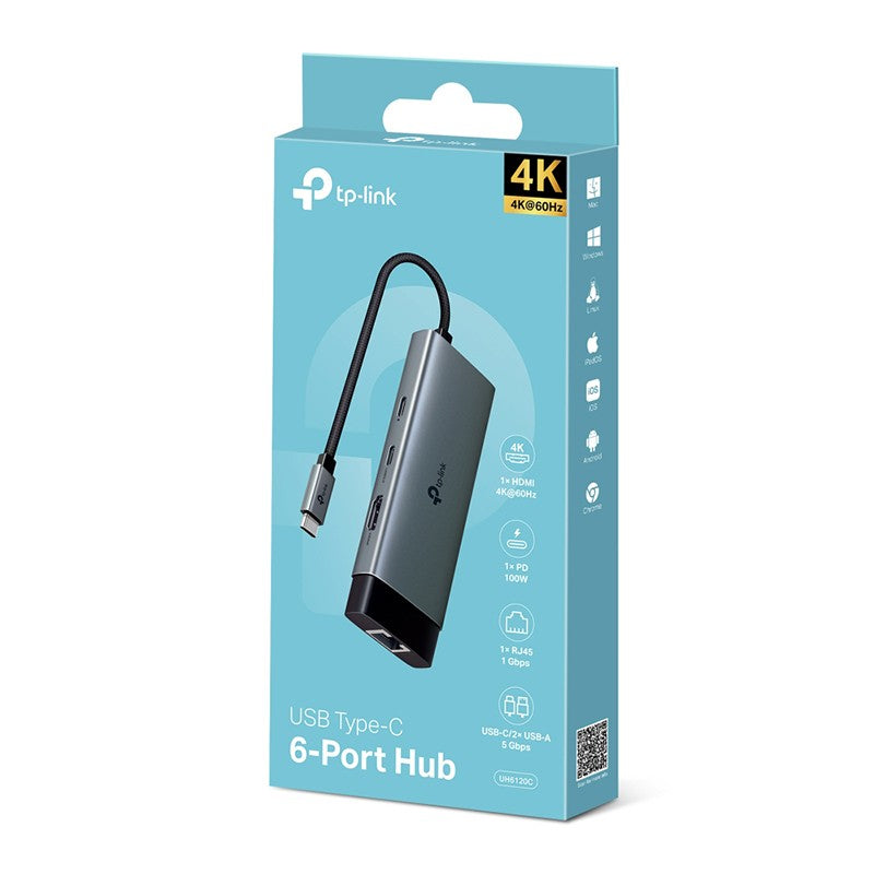 TP-Link USB Type-C 6 in 1 Hub