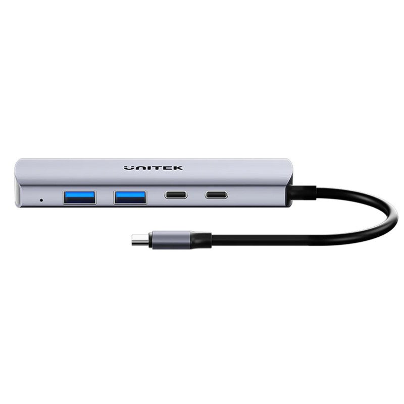 Unitek uHUB Q4 4-in-1 10Gbps USB-C Hub with 2 USB-A and 2 USB-C Ports