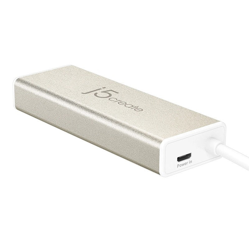 j5create 3 Port USB 3.1 Type-C to USB Type-A Hub with Card Reader