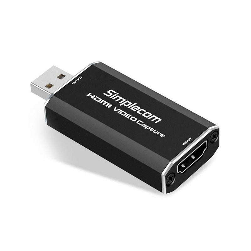 Simplecom FHD 1080p HDMI to USB 2.0 Video Capture Card for Live Streaming