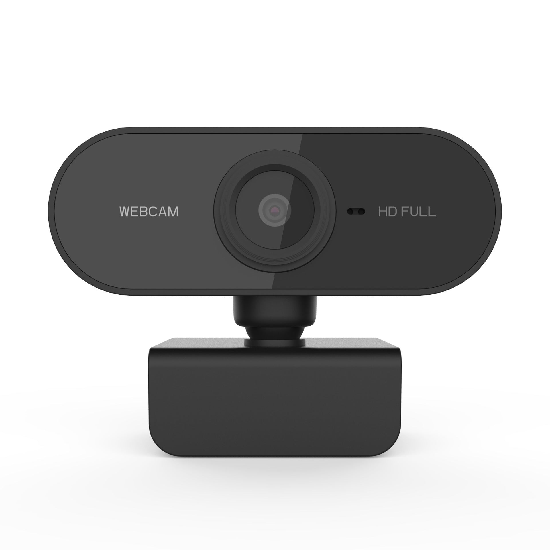 C1 Webcam HD 1080P Webcam for PC with Microphone,Privacy Cover, for Mac, Laptop, Zoom, Skype, Teams, Video Call and Conference - Black
