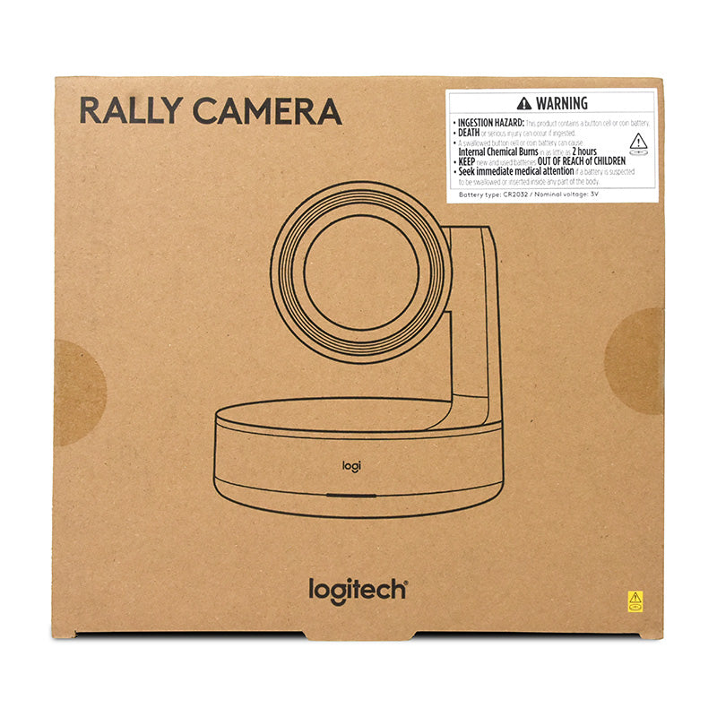 Logitech Rally Camera: Premium PTZ Camera with Ultra-HD Imaging System and Automatic Camera Control