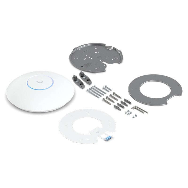 Ubiquiti Ceiling-Mounted 6GHz 2.5GbE WiFi 7 Wireless Access Point