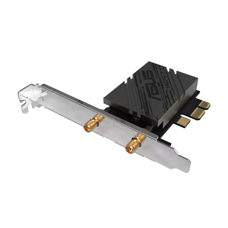 Asus WiFi 7 PCIe Adapter with 2 External Antennas