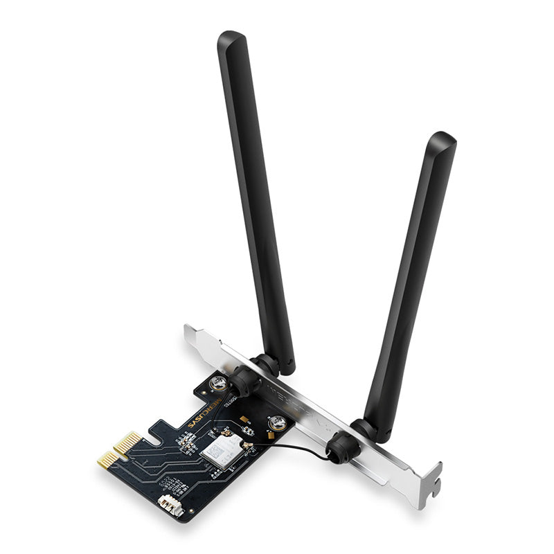 Mercusys AXE5400 Tri-Band Wi-Fi 6E Bluetooth 5.2 PCIe Adapter