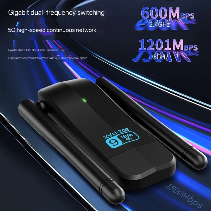 CINFASTusb3.0 wifi6 USB wireless dual-band AX1800M high-speed 5G WiFi receiver