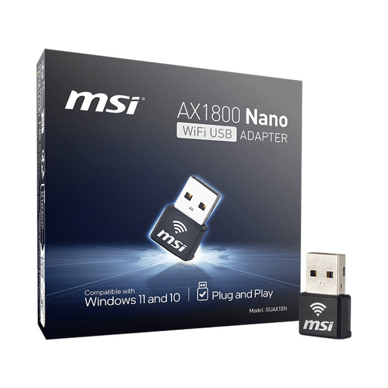 MSI AX1800 Nano WiFi USB Adapter