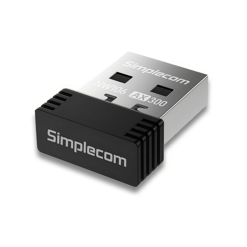 Simplecom AX300 2.4GHz Wi-Fi 6 USB Wireless Nano Adapter