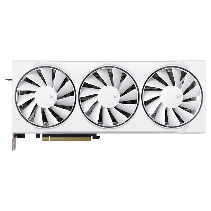 XFX Swift AMD Radeon RX 9070 XT White Triple Fan Gaming Edition 16G Graphics Card