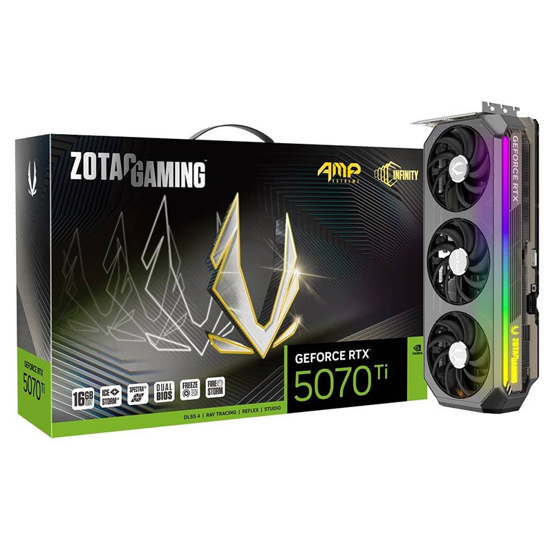 Zotac Gaming GeForce RTX 5070 Ti AMP Extreme Infinity 16G Graphics Card