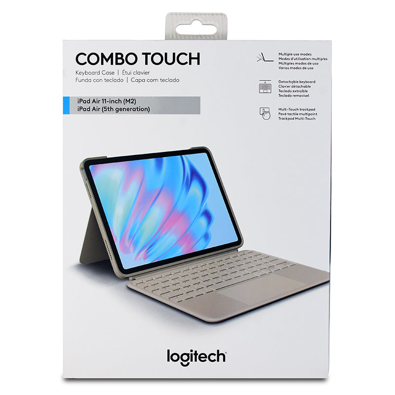 Logitech Combo Touch Keyboard Case for iPad Air 11in - Sand