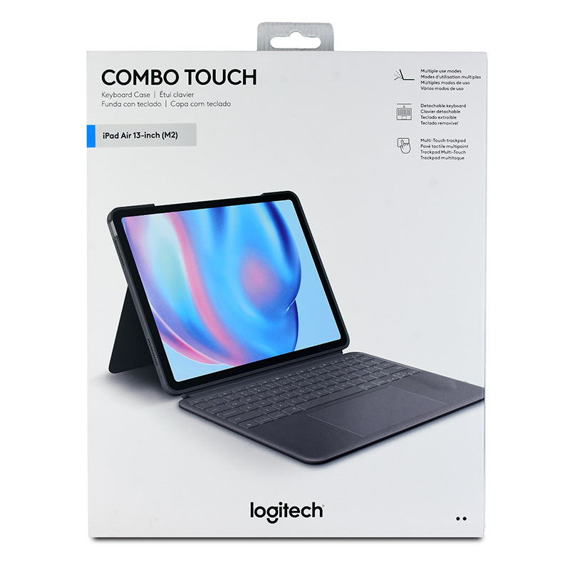 Logitech Combo Touch Keyboard Case for iPad Air 13in - Oxford Grey