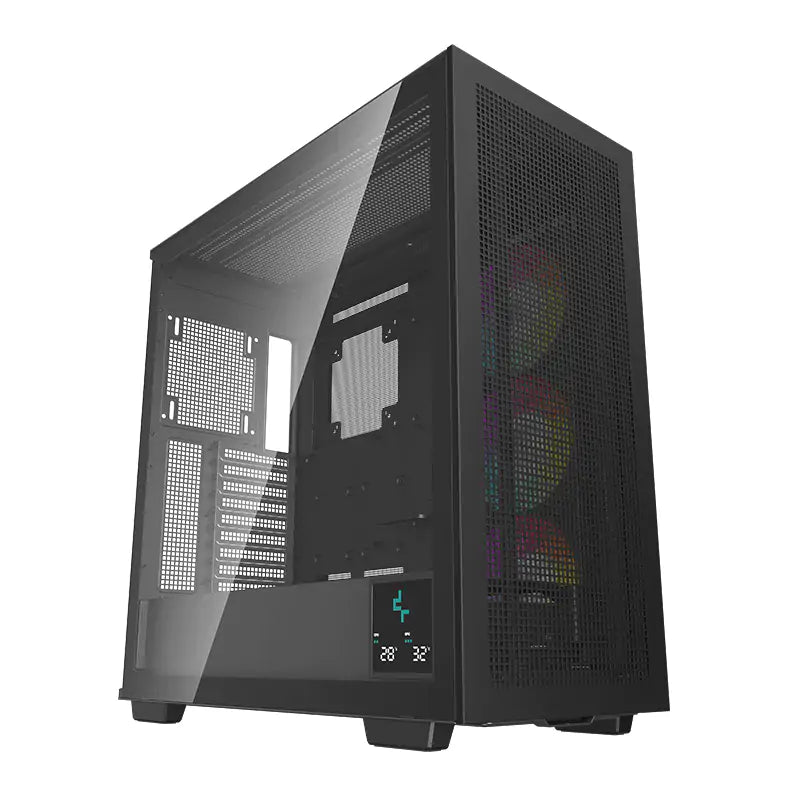 DeepCool Morpheus Modular Dual Chamber Mesh ATX Case - Black