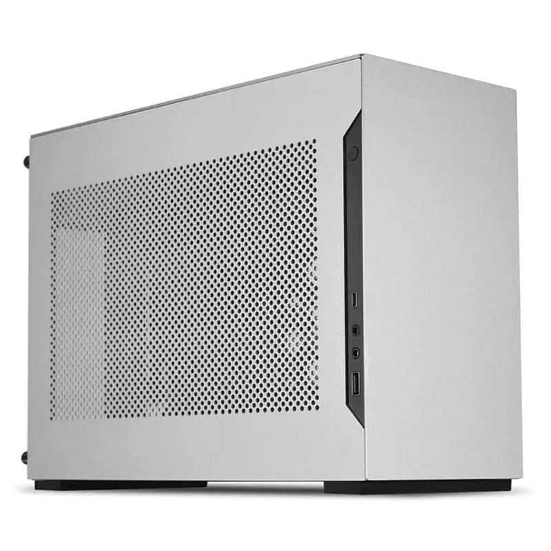 Lian Li A4-H2O 11-Liter PCIe 4.0 Small Form Factor Mini-ITX Case - Silver