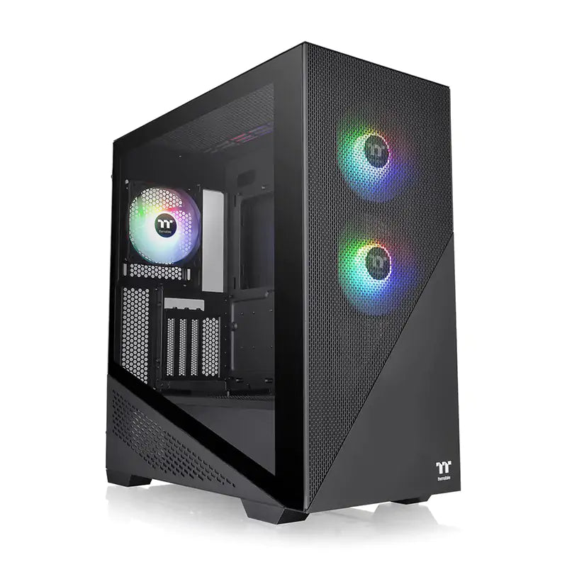 Thermaltake Divider 370 ARGB TG Mid Tower ATX Case - Black