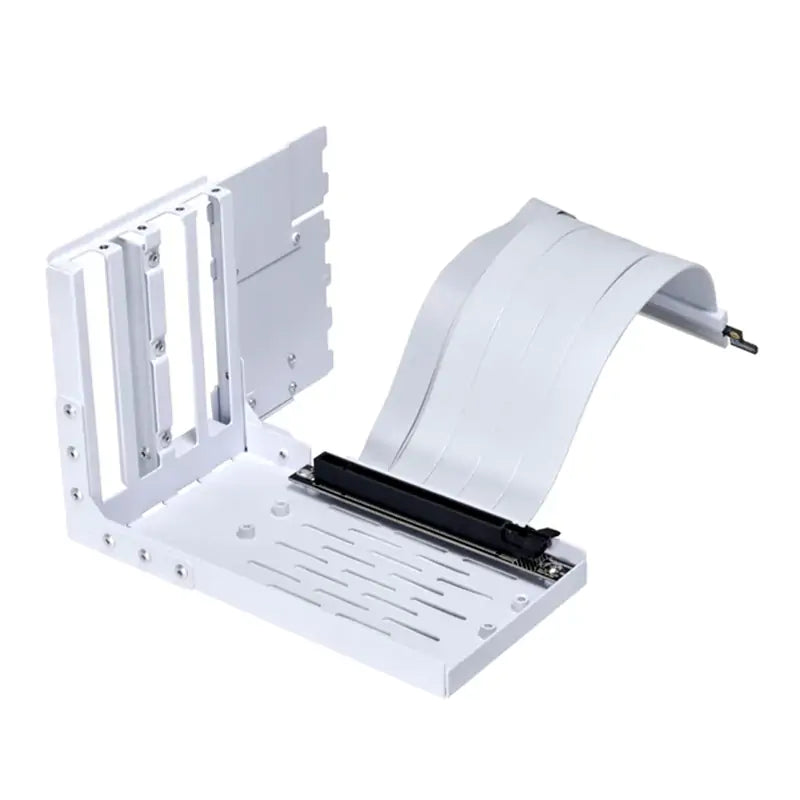 Lian Li Universal 4 Slots Vertical GPU kit with Gen 4 Riser White - Version 2