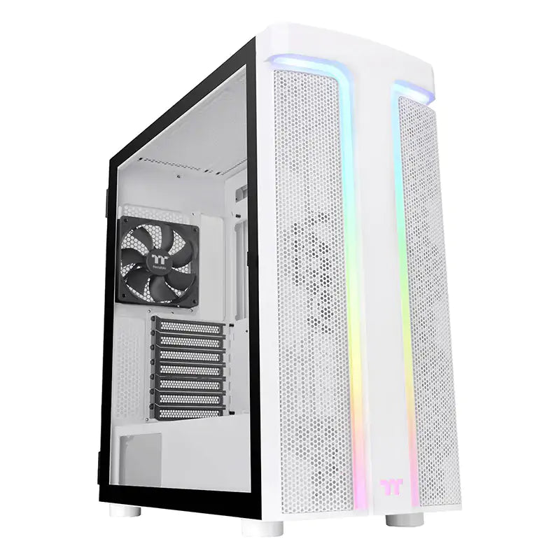 Thermaltake H590 TG ARGB Mid Tower E-ATX Case - White