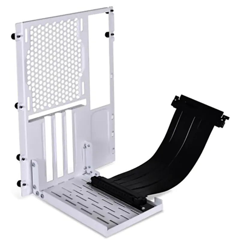 Lian Li O11D-mini PCIe 3.0 1W Riser Vertical GPU Bracket Kit - White