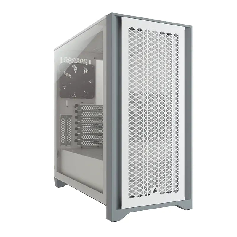 Corsair 4000D Airflow TG Mid Tower ATX Case - White
