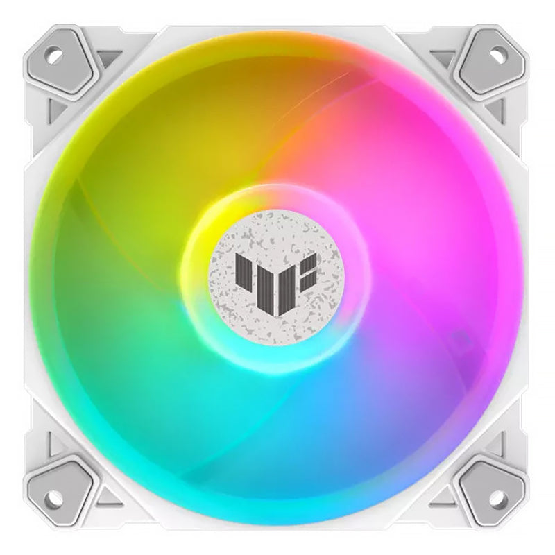 Asus TUF Gaming TF120 120mm ARGB PWM White Fan - Single Fan