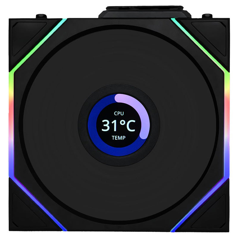 Lian Li Uni Fan TL LCD 120mm Wireless Reverse Blade Fan
