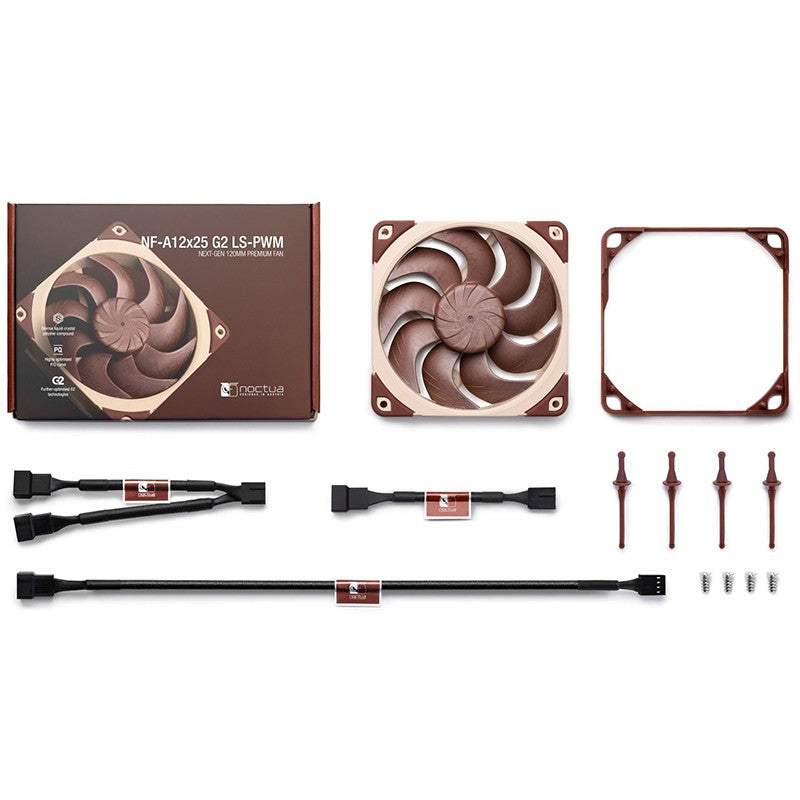 Noctua 120mm NF-A12x25 G2 LS-PWM Fan