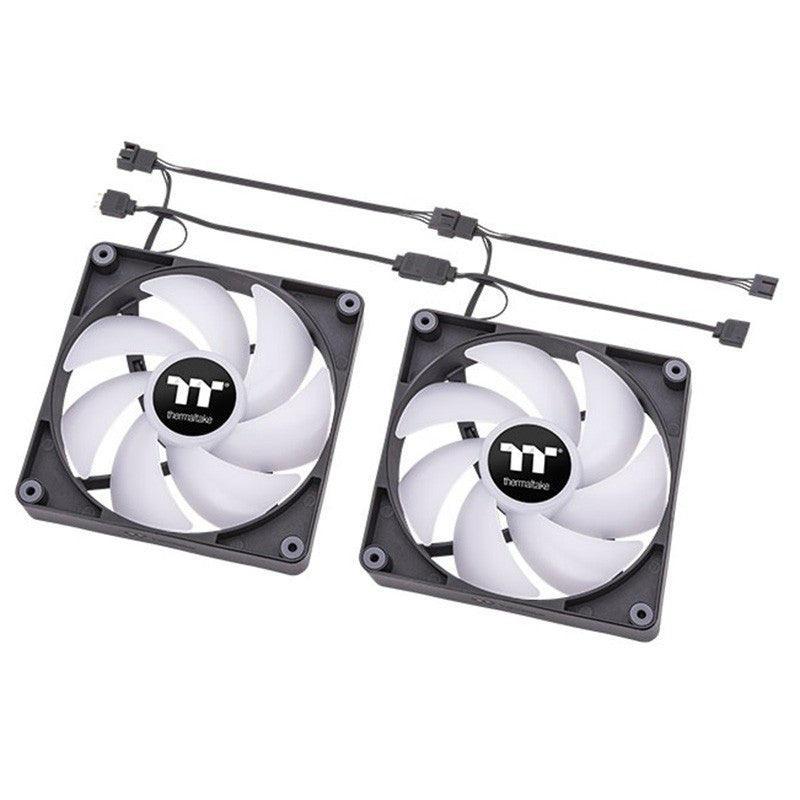 Thermaltake CT120 120mm ARGB PWM Cooling Fan 2 Pack - Black