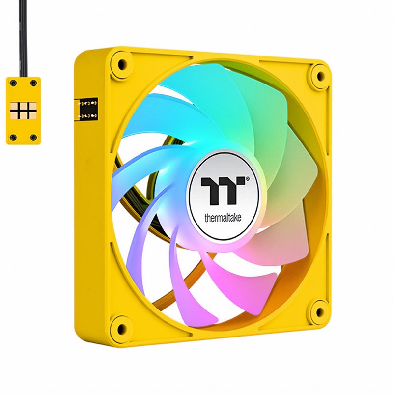 Thermaltake CT120 EX Reverse Blades 120mm ARGB Bumblebee PWM Fan - 3 Pack