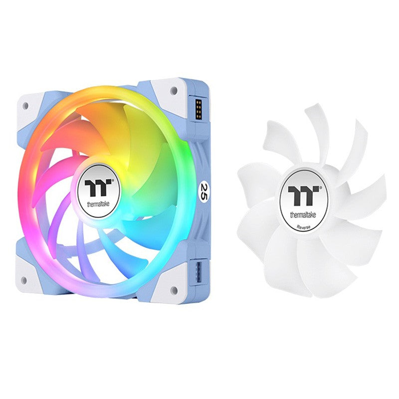 Thermaltake SWAFAN EX12 120mm ARGB Hydrangea Blue PWM Fan - 3 Pack