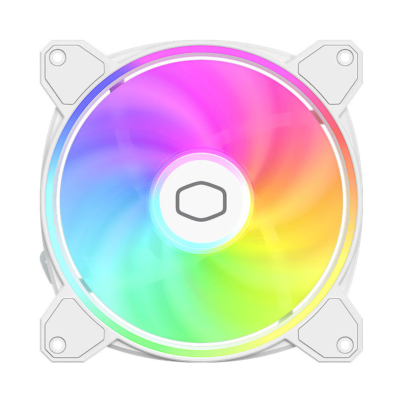 Cooler Master MasterFan MF140 HALO² Dual Loop ARGB PWM Case Fan - White