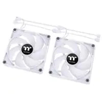 Thermaltake CT140 140mm ARGB PWM Cooling Fan 2 Pack - White