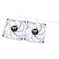 Thermaltake CT140 140mm PWM Cooling Fan 2 Pack - White
