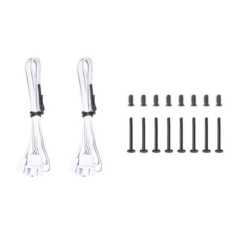 Thermaltake CT140 140mm PWM Cooling Fan 2 Pack - White