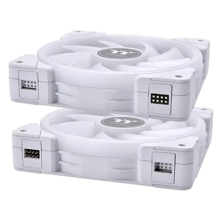 Thermaltake SWAFAN EX14 140mm RGB PWM Magnetic Cooling Fan 3 Pack - White