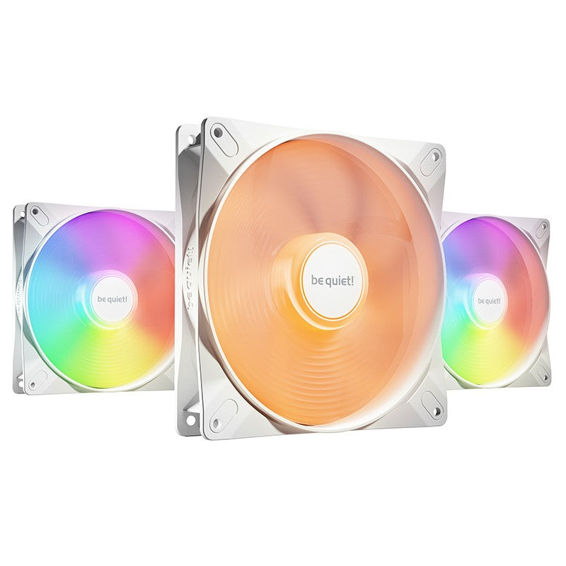 be quiet! Light Wings LX 140mm PWM FanTriple Pack - White