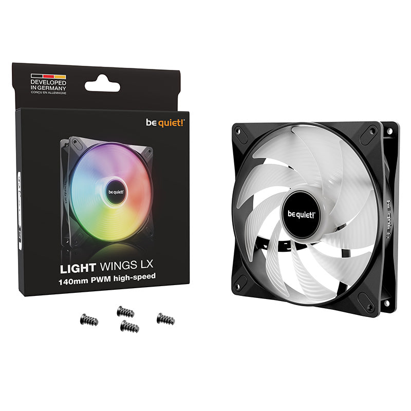 be quiet! Light Wings LX 140mm PWM High-Speed Fan