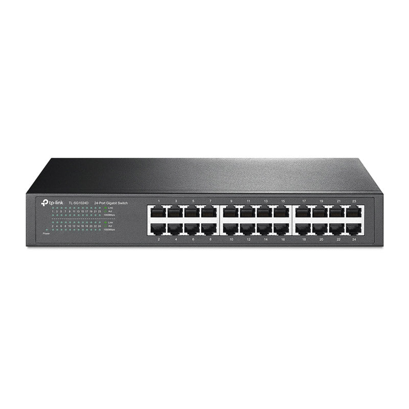 TP-Link 24 Port Gigabit 10/100/1000 Switch Desktop/Rackmount