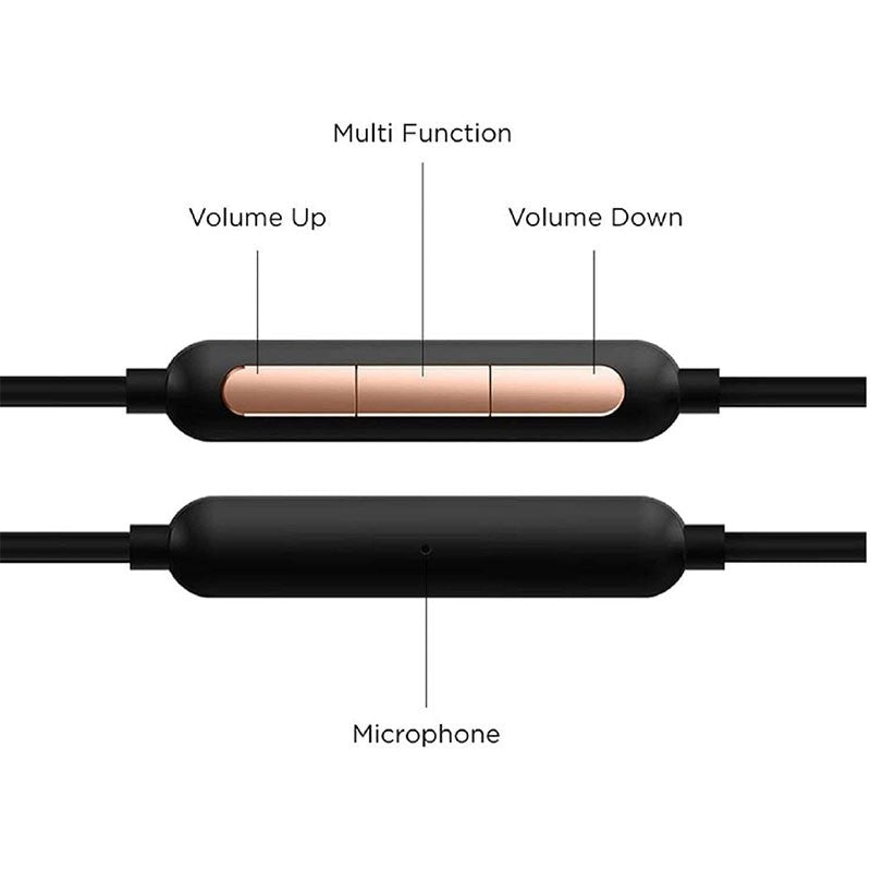 1MORE E1001 Triple Driver In Ear Headphones, Hi-Res Wired Earphones With MEMS Microphone, In-Line Remote, 3.5mm Wired, 8 Pairs Ear Tips Gold