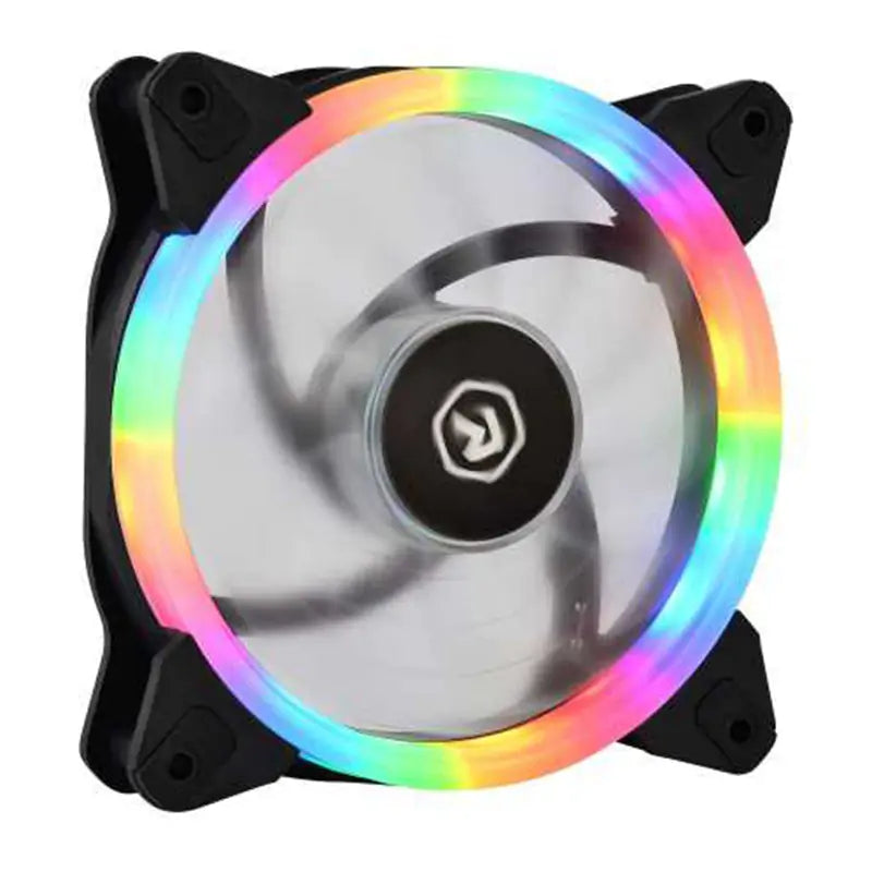 Rotanium PS-00M Molex Rainbow 120mm LED Case Fan
