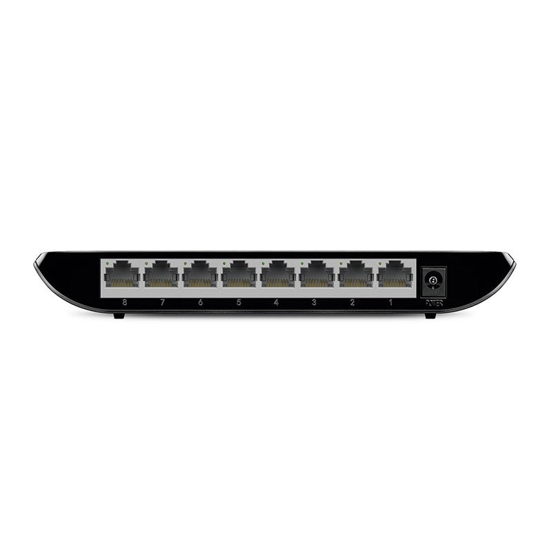 TP-LINK 8-port Desktop Gigabit Switch, 8 10/100/1000M RJ45 ports, plastic case