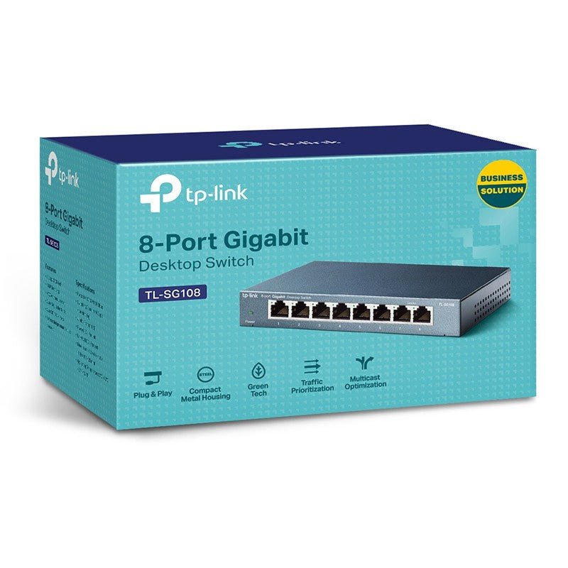 TP-LINK 8-port Steel Gigabit Switch