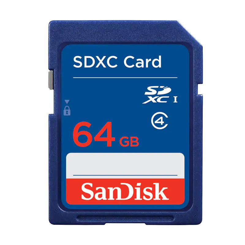 SanDisk 64GB Standard Class 4 SDHC Card