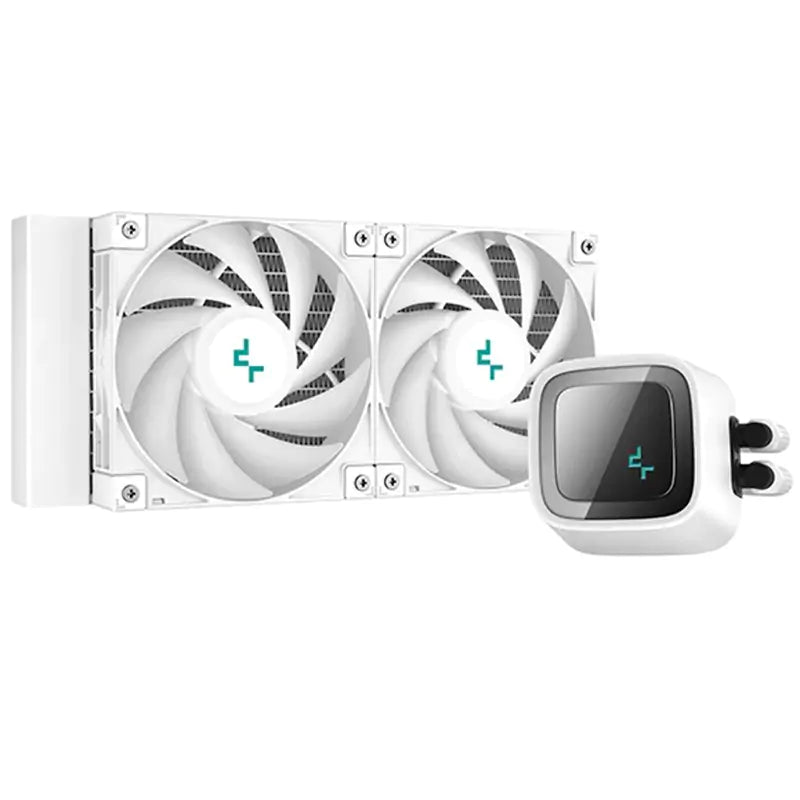 Deepcool LS520 Premium 240mm ARGB AIO Liquid CPU Cooler - White