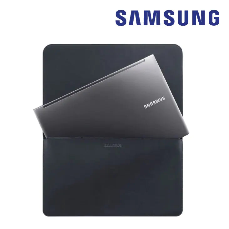 Samsung Slim & Light Leather Pouch Black for 14inch Notebooks