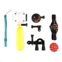 JOLT OUTDOOR Kit (Waterproof Case Adapter w/ On-Water Floating Hand Grip, Bike & Helmet Strap Mount)